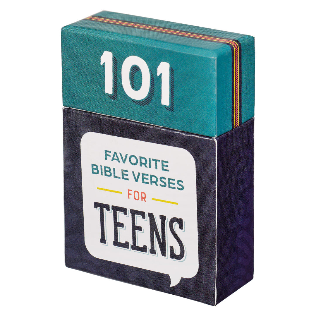 101 Favorite Bible Verses For Teens Boxed Cards