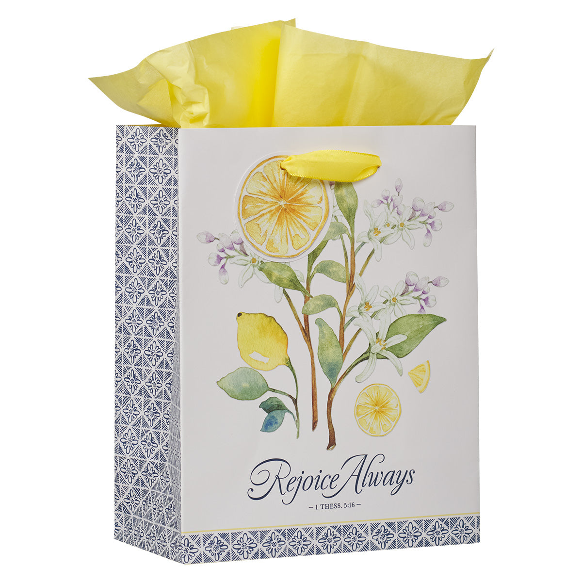 Rejoice Always Medium Gift Bag with Gift Tag