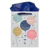 Rejoice In The Lord  Large Portrait Gift Bag with Gift Tag