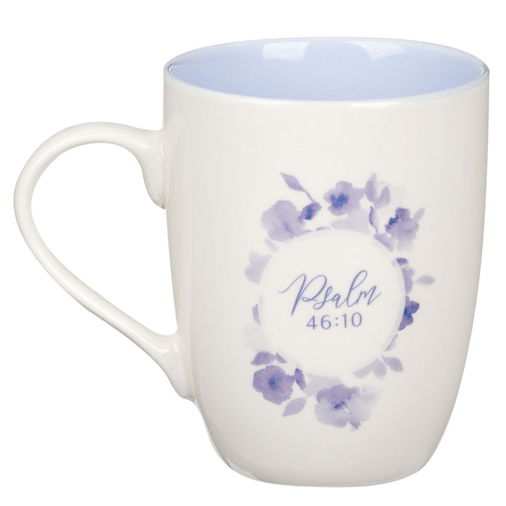 Be Still and Know Blue Ceramic Mug