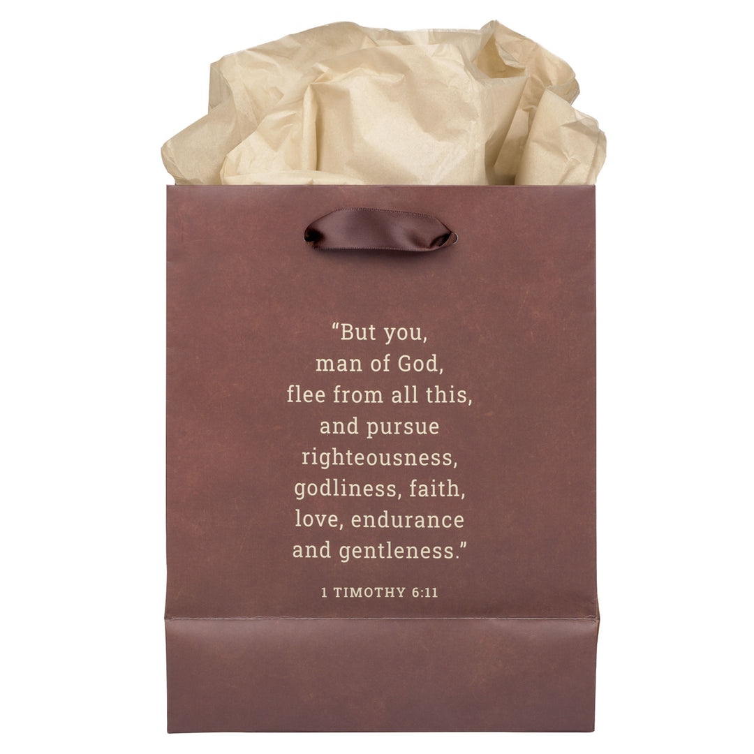 Man of God Medium Gift Bag with Gift Tag