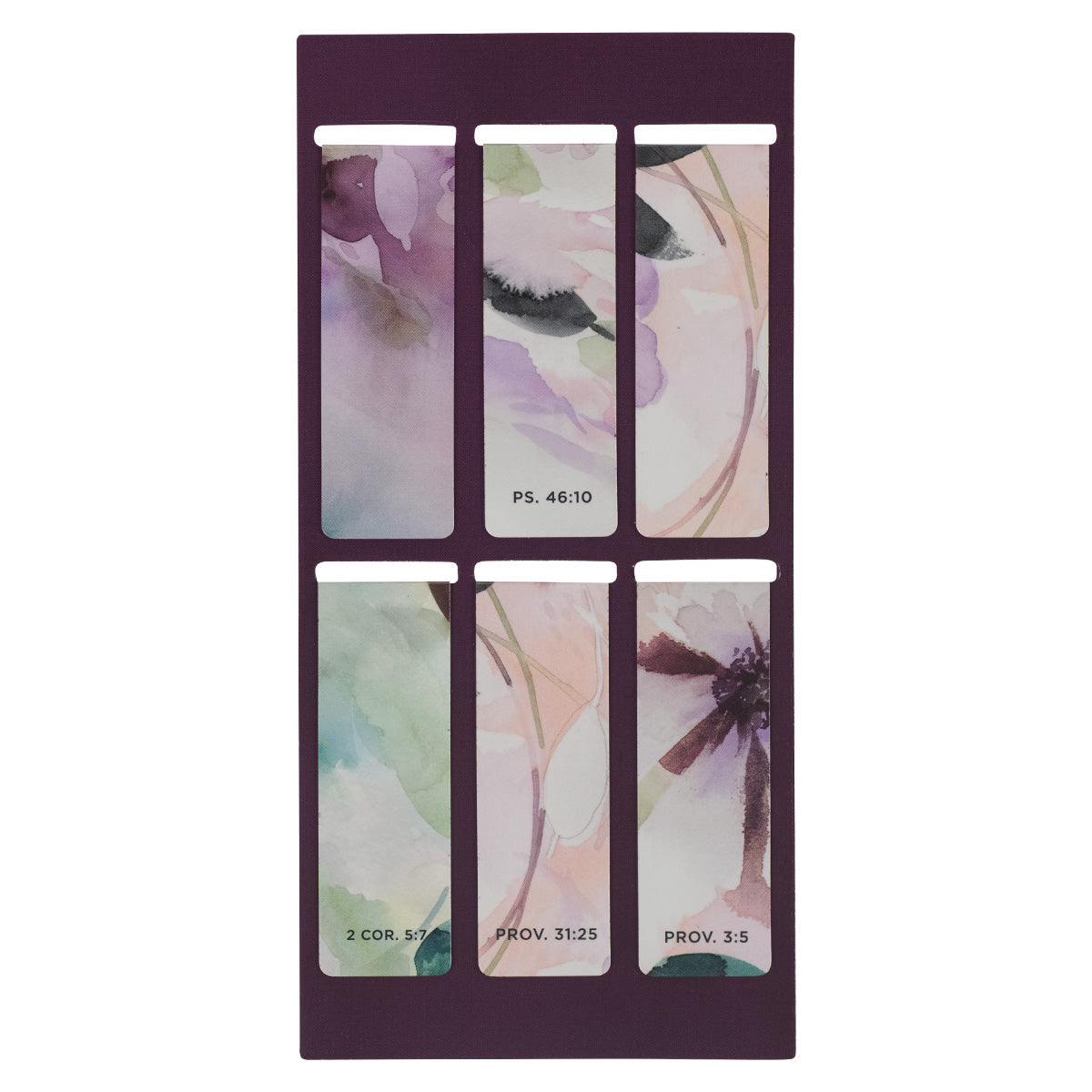 Trust in the Lord with All Your Heart Six-Piece Magnetic Bookmark Set