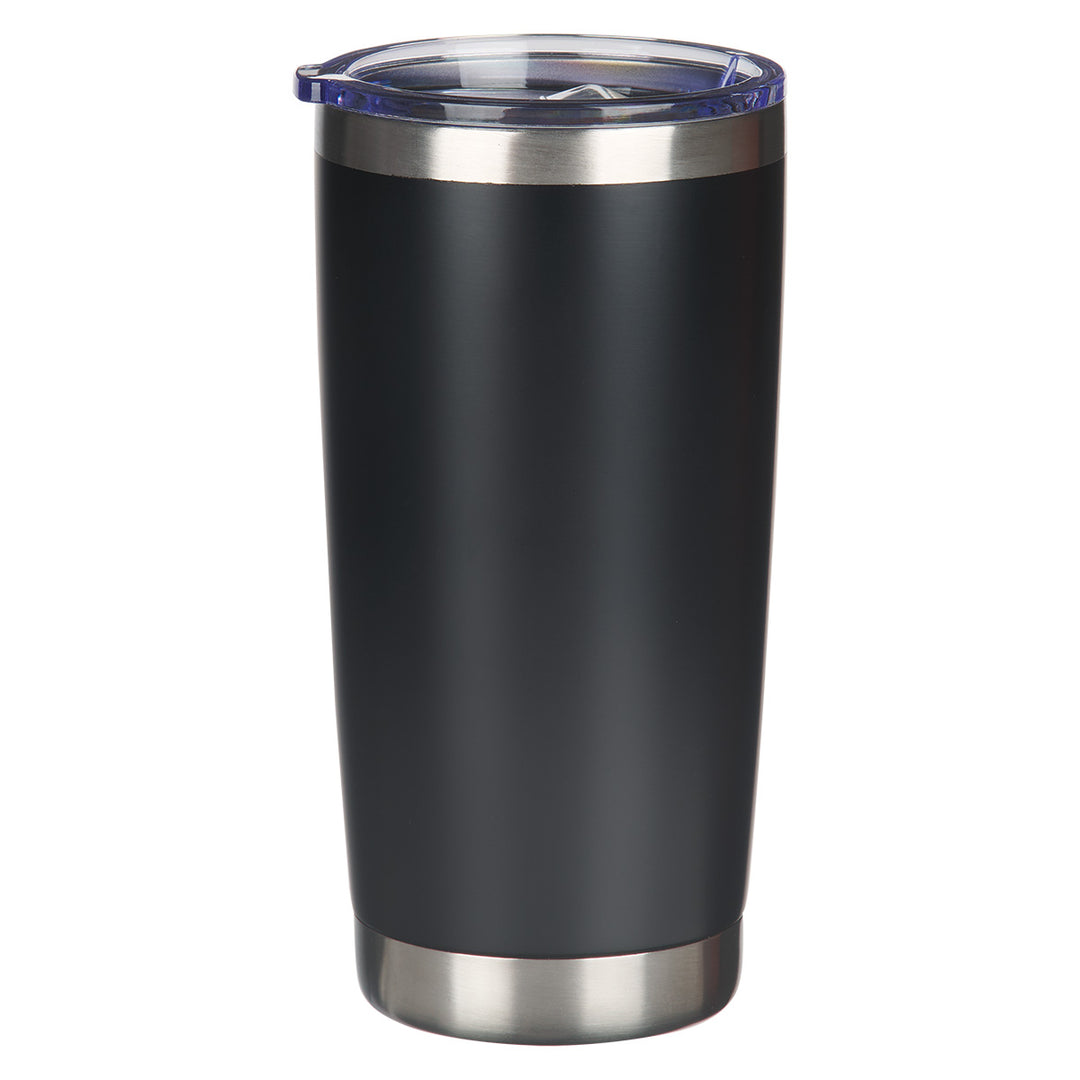 Stand Firm in the Faith Black Stainless Steel Travel Mug