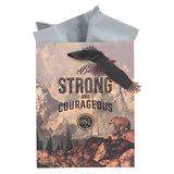 Be Strong and Courageous Medium Gift Bag with Gift Tag