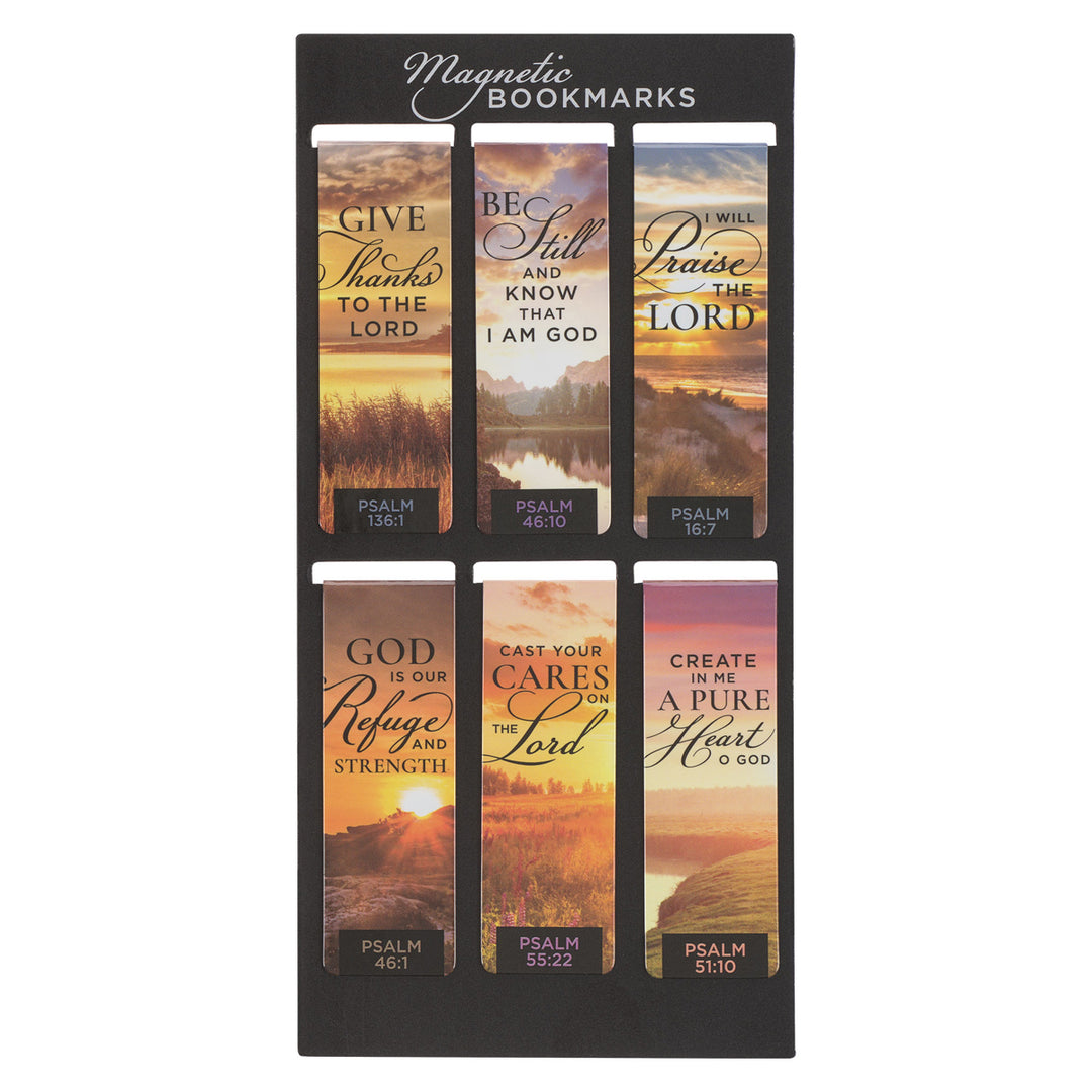 Scenic Six-Piece Magnetic Bookmark Set