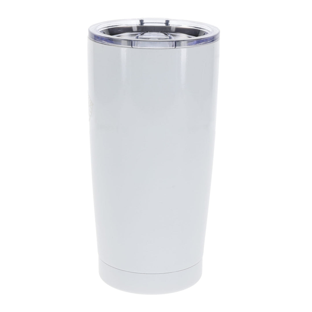 He Has Made Everything Beautiful In Its Time White Stainless Steel Travel Mug