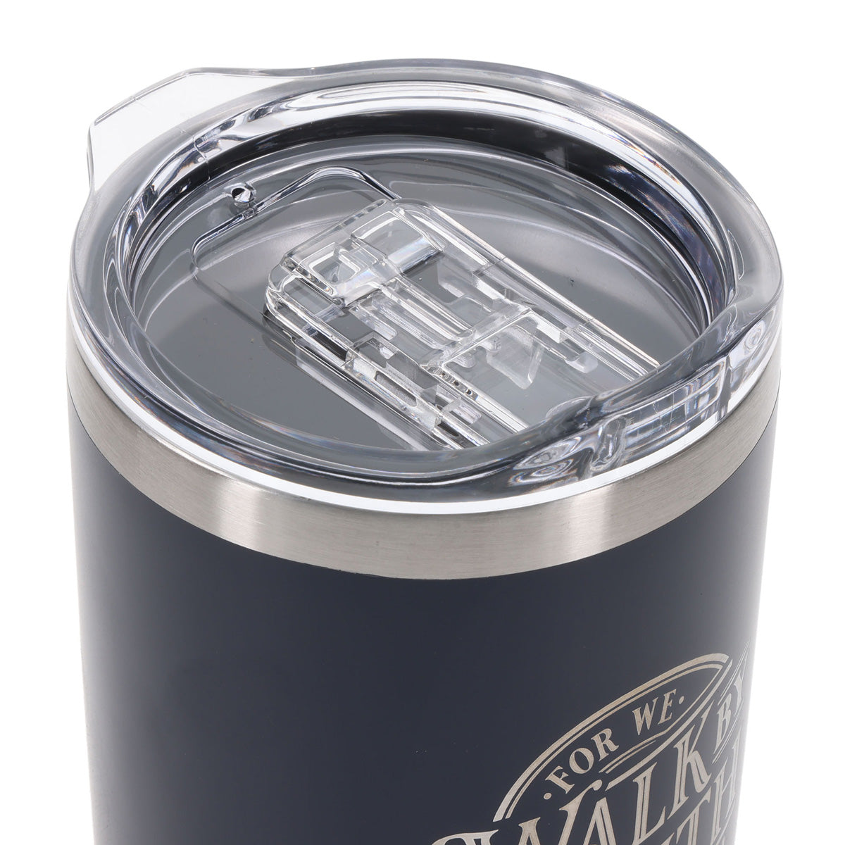 For We Walk By Faith Not By Sight Stainless Steel Travel Mug