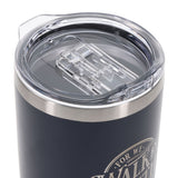 For We Walk By Faith Not By Sight Stainless Steel Travel Mug