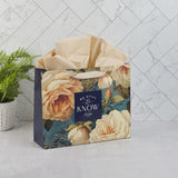 Be Still and Know Large Landscape Gift Bag with Gift Tag
