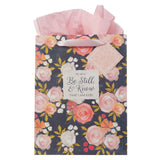 Be Still and Know That I Am God Portrait Gift Bag with Gift Tag