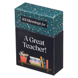 101 Blessings for A Great Teacher Boxed Cards