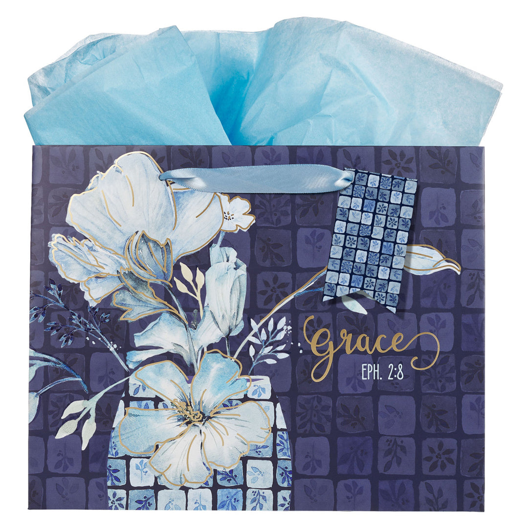 Grace Large Landscape Gift Bag with Gift Tag