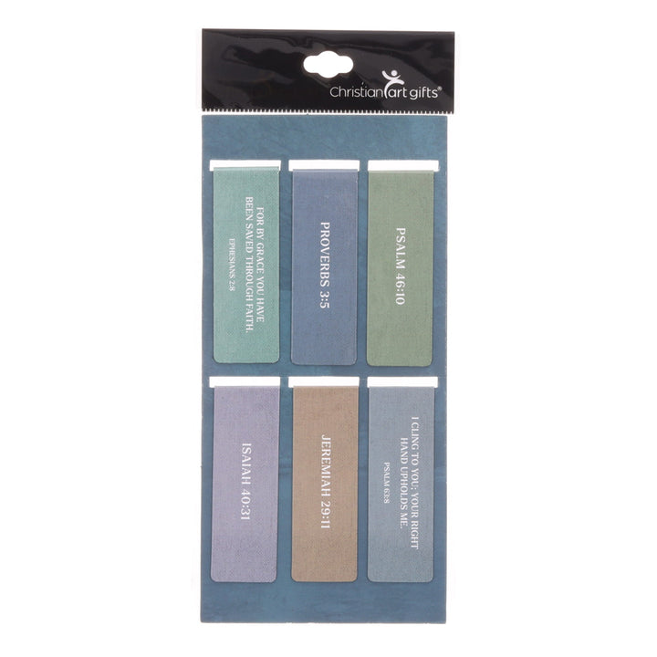 Traditional Six-Piece Magnetic Bookmark Set