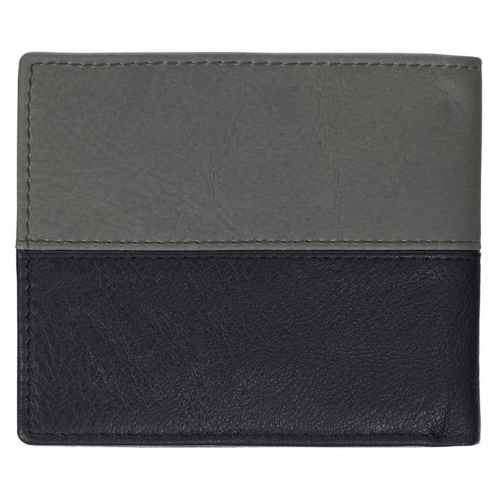 Be Strong and Courageous Lion Brown Genuine Leather Wallet