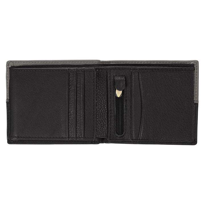 Be Strong and Courageous Lion Brown Genuine Leather Wallet