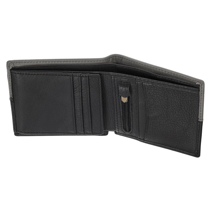 Be Strong and Courageous Lion Brown Genuine Leather Wallet