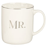 Mr. & Mrs. Two-Piece Ceramic Mug Set