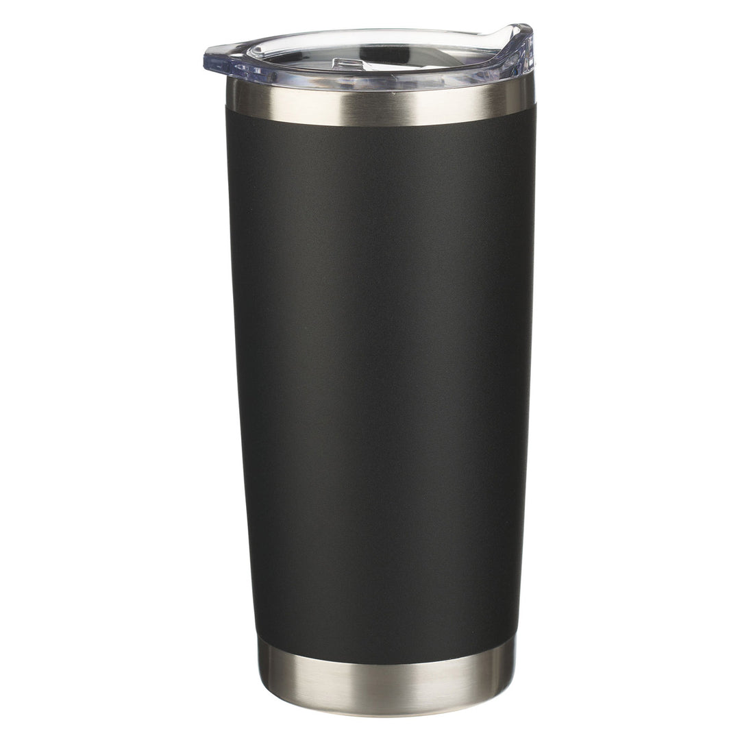 For I Know the Plans Black Stainless Steel Travel Mug