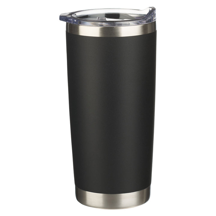 For I Know the Plans Black Stainless Steel Travel Mug