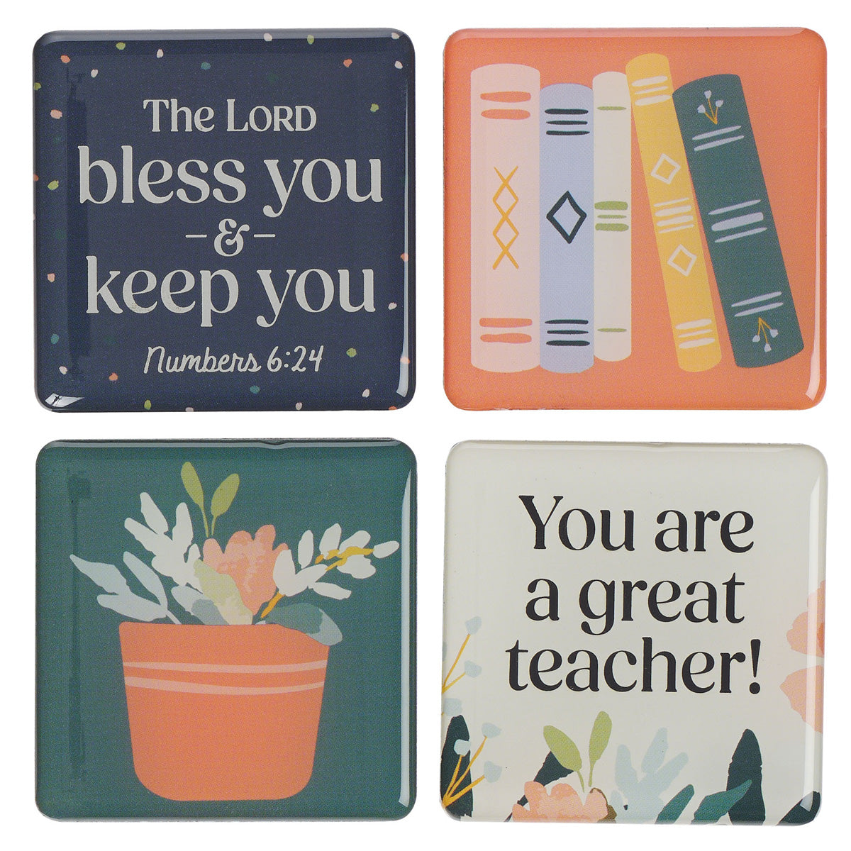 Bless You and Keep You Four-Piece Magnetic Set