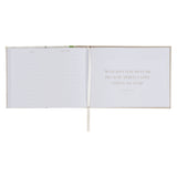 Love Floral Faux Leather Guest Book