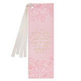 He Will Cover You with His Feathers and Under His Wings You Will Find Refuge Faux Leather Bookmark