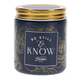 Be Still and Know Nordic Seaside Scented Candle with Screw Top Lid