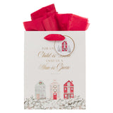 Home for Christmas Three-Piece Gift Bag Set