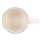 Peace on Earth Light Pink Ceramic Mug