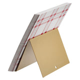 Christmas Plaid Advent Calendar Card Set with Stand