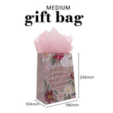 Remember the Wonderous Works He Has Done Medium Gift Bag with Gift Tag