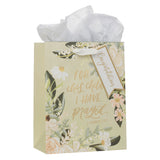 For This Child I Have Prayed Medium Gift Bag with Gift Tag