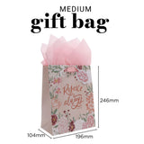 Rejoice Always Medium Gift Bag with Gift Tag