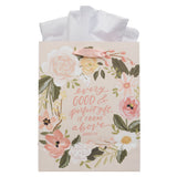 Every Good and Perfect Gift Is from Above Medium Gift Bag with Gift Tag
