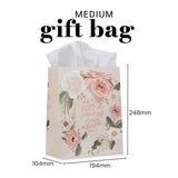Every Good and Perfect Gift Is from Above Medium Gift Bag with Gift Tag