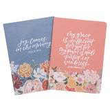 Joy Comes in the Morning Medium Two-Piece Notebook Set