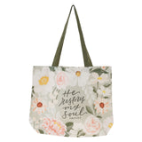 He Restores My Soul Canvas Tote Bag