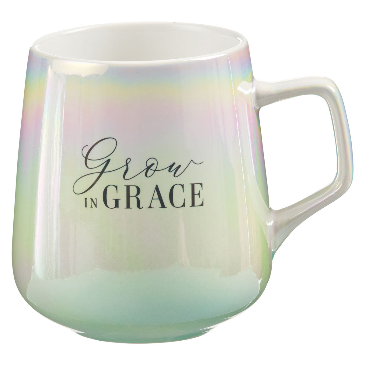 Grow In Grace Pearl Ombre Ceramic Mug