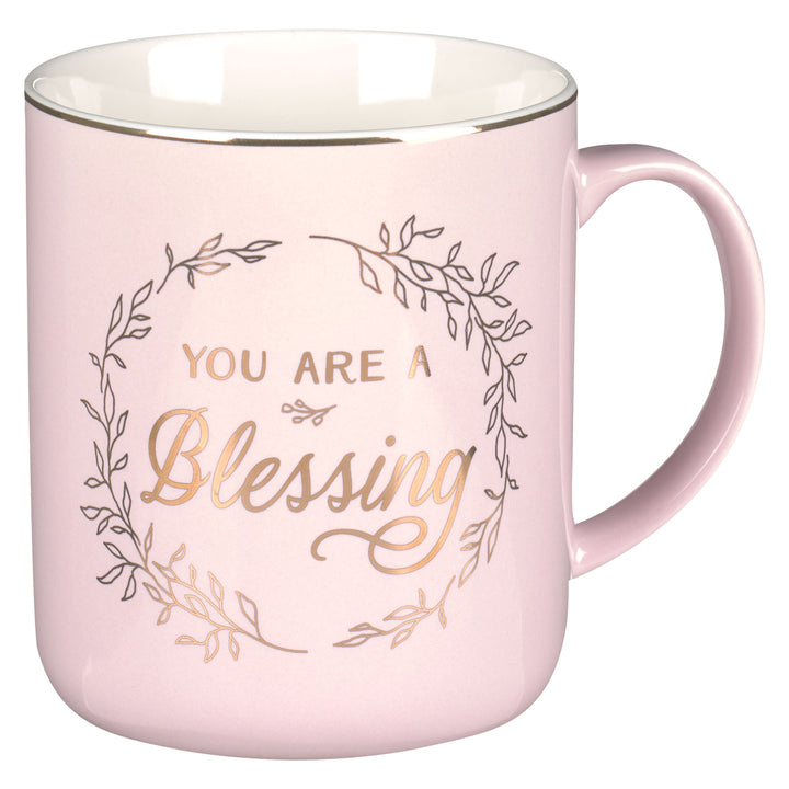 You Are a Blessing Pink Ceramic Mug