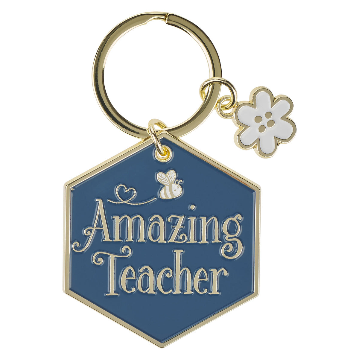 Amazing Teacher Metal Key Ring