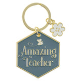 Amazing Teacher Metal Key Ring