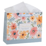 Teachers Plant Seeds That Grow Forever Landscape Gift Bag with Gift Tag