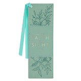 Walk by Faith Not by Sight Faux Leather Bookmark
