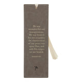 Amazing Grace Faux Leather Bookmark