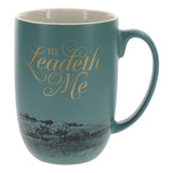 He Leadeth Me Ceramic Mug