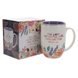 The Lord Is on My Side I Will Not Fear Ceramic Mug