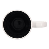 Amazing Grace White Ceramic Mug with Dark Brown Interior