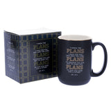 I Know the Plans I Have for You Blue Ceramic Mug