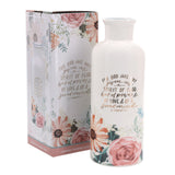 For God Has Not Given Us a Spirit of Fear Ceramic Flower Vase