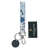 But Seek First the Kingdom of God Faux Leather Key Ring with Metal Charm
